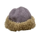 【中古】JOCOMOMOLA(ホコモモラ) 帽子 帽子 (その他) ライトパープル×ライトブラウン