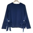 【中古】ADORE(アドーア) チュニック クルーネック/長袖 ネイビー