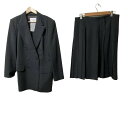 【中古】RENA LANGE(レナランゲ) スカートスーツ グレー