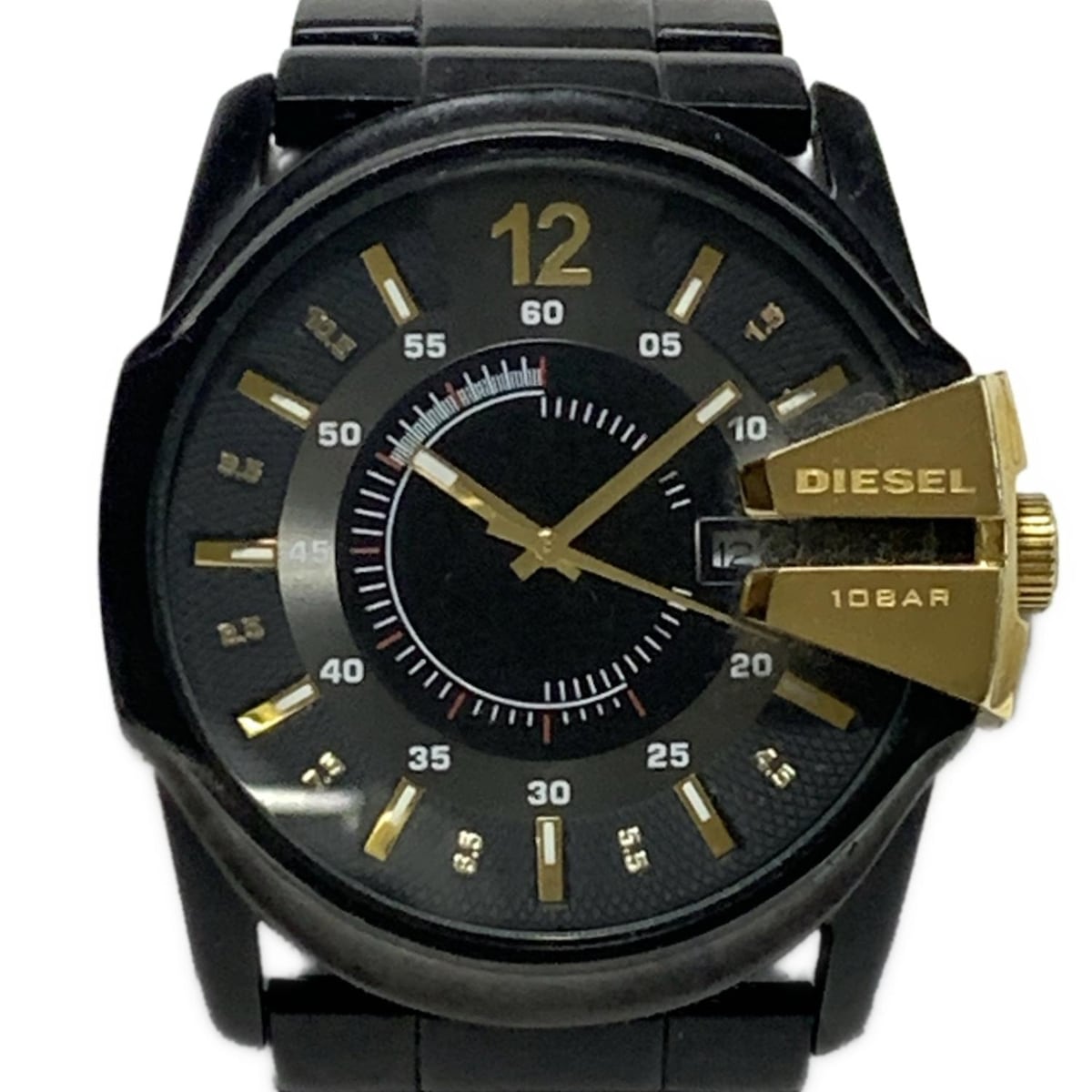 【新着】【中古】DIESEL(ディーゼル) 腕時計 黒