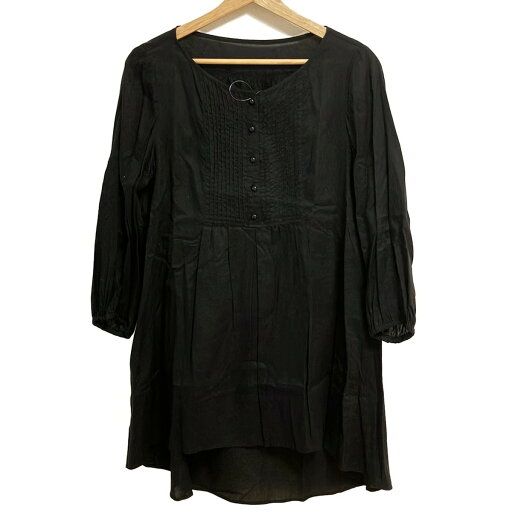 【中古】Leilian(レリアン) チュニック 長袖 黒 【中古】Leilian(レリアン) チュニック 長袖 黒