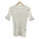 【新着】【中古】CHANEL(シャネル) 半袖カットソー クルーネック/2013年 白