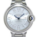 【中古】Cartier(カルティエ) バロンブルー ドゥ カルティエ 腕時計 SS ブルーシルバー