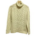 【中古】SONIARYKIEL(ソニアリキエル) 長袖セーター タートルネック アイボリー