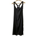 【中古】NINE(ナイン) ワンピース キャミワンピ/ロング 黒