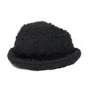 【中古】Borsalino(ボルサリーノ) 帽子 帽子 (その他) 黒 ウール