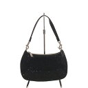 【中古】COACH(コーチ) ハンドバッグ 黒 レザー