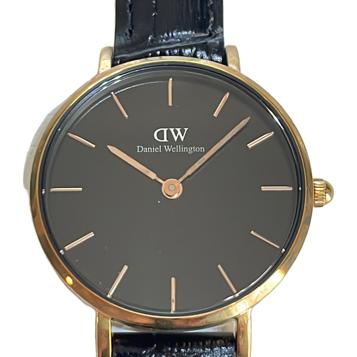 【中古】Daniel Wellington(ダニエルウェリントン) 腕時計 黒