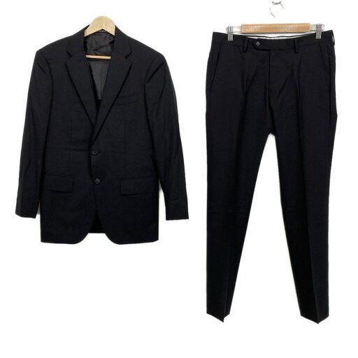 【中古】green label relaxing(グリーンレーベルリラクシング) シングルスーツ 黒 【中古】green label relaxing(グリーンレーベルリラクシング) シングルスーツ 黒