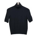 【新着】【中古】theory luxe(セオリーリュクス) 半袖セーター タートルネック 黒