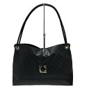 【中古】GHERARDINI(ゲラルディーニ) ショルダーバッグ 黒