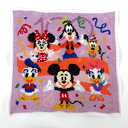 【中古】FEILER(フェイラー) 小物 ハンドタオル/Disneyコラボ ピンクパープル×オレンジ×マルチ コットン