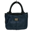 【新着】【中古】LANVIN SPORT(ランバンスポーツ) トートバッグ ミニバッグ ネイビー×黒(4)