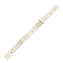 【中古】HERMES(エルメス) 小物 腕時計替えベルト/バレニア用替えベルト 白 レザー