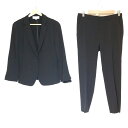 【中古】UNTITLED(アンタイトル) レディースパンツスーツ 黒