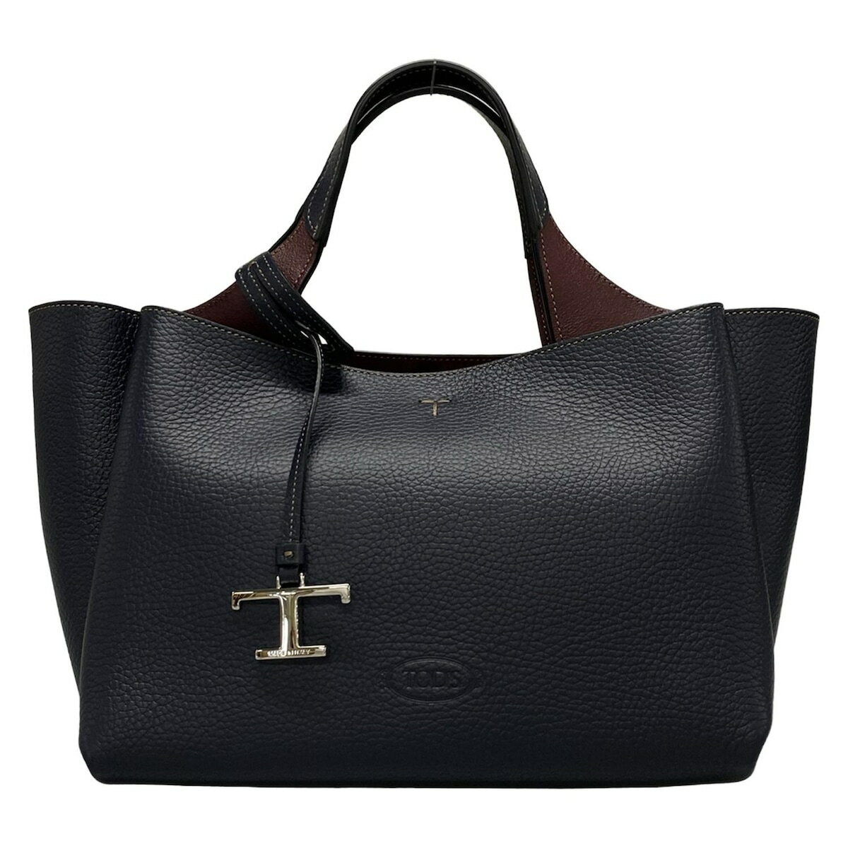 【Tod's】レザー ショッパーバッグ ブラック・中古 楽天市場】トッズ 中古(レディースバッグ|バッグ):バッグ