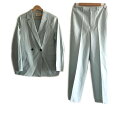 【中古】UNITED ARROWS(ユナイテッドアローズ) レディースパンツスーツ ライトブルー