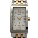 【中古】SEIKO(セイコー) LUKIA(ルキア) 腕時計 ラインストーン 白