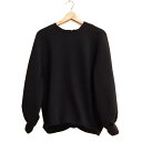 【中古】MUSE de DEUXIEME CLASSE(ミューズデドゥーズィエムクラス) 長袖カットソー 黒
