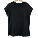 【中古】ADORE(アドーア) 半袖カットソー クルーネック 黒