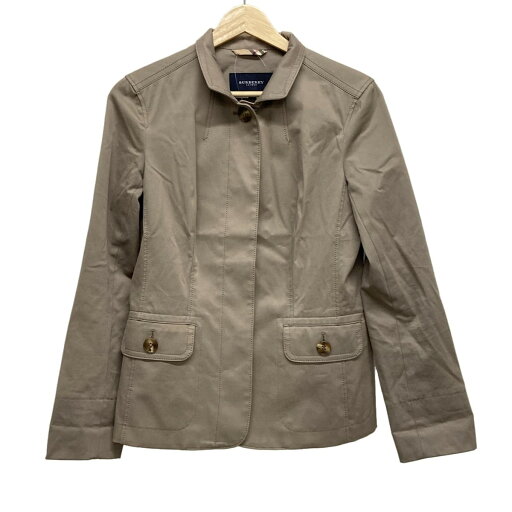 【中古】Burberry LONDON(バーバリーロンドン) ジャケット 長袖/オールシーズン グレーベージュ 【中古】Burberry LONDON(バーバリーロンドン) ジャケット 長袖/オールシーズン グレーベージュ