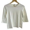 【中古】HERMES(エルメス) 半袖Tシャツ クルーネック 白