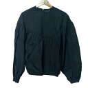 【中古】Y's(ワイズ) 長袖カットソー クルーネック 黒