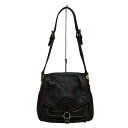 【中古】MARC BY MARC JACOBS(マークバイマークジェイコブス) ショルダーバッグ ダークブラウン レザー