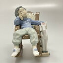 【中古】LLADRO(リヤドロ) 小物 置物/馬 ブルー×グレー×マルチ