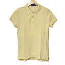 【中古】RalphLauren(ラルフローレン) 半袖ポロシャツ ビーズ ベージュ