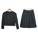 【新着】【中古】ANAYI(アナイ) スカートスーツ ダークネイビー
