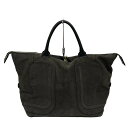 【中古】SEE BY CHLOE(シーバイクロエ) ハンドバッグ ダークブラウン レザー