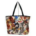 【新着】【中古】LESPORTSAC(レスポートサック) ショルダーバッグ ライトグレー×レッド×マルチ