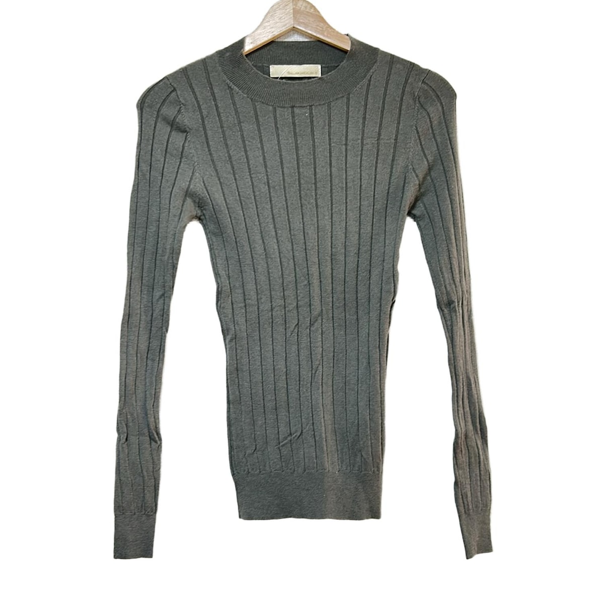 【中古】GALLARDAGALANTE(ガリャルダガランテ) 長袖セーター カーキ