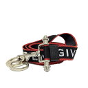 【中古】GIVENCHY(ジバンシー) ストラップ ネックストラップ 黒×シルバー×マルチ