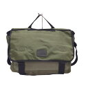 【中古】Lacoste(ラコステ) ビジネスバッグ 2way/本体ロックなし グリーン×黒