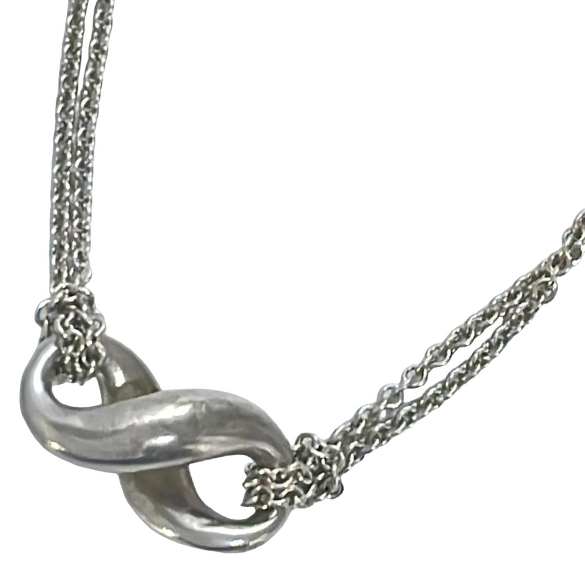 【新着】【中古】TIFFANY&Co.(ティファニー) フィギュアエイト ネックレス シルバー