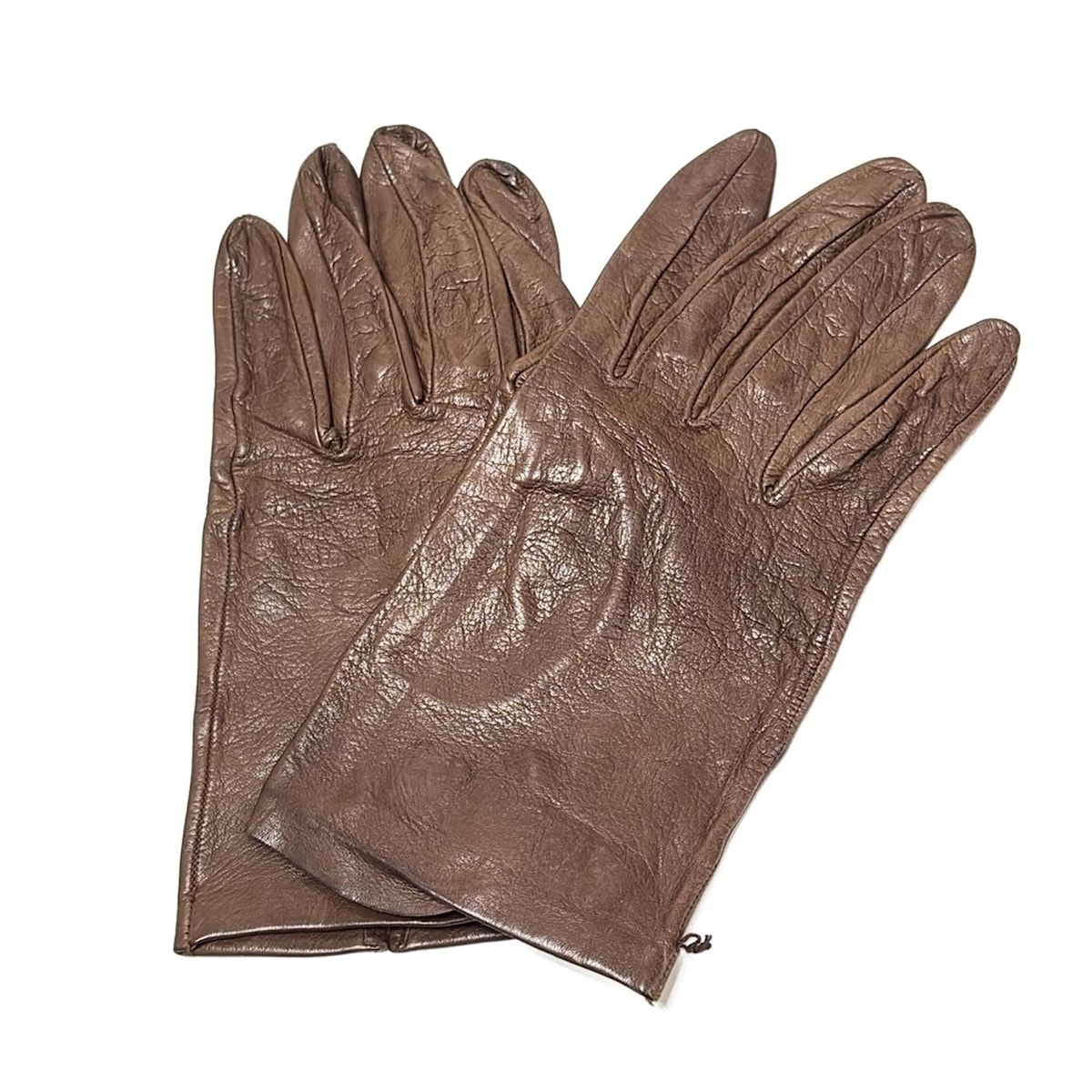 【中古】Sermoneta gloves(セルモネータグローブス) 手袋 ダークブラウン レザー