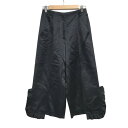 【中古】COTE(コート) パンツ クロップド(半端丈)/フリル ダークネイビー