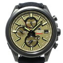 【中古】CASIO(カシオ) オシアナス/クラシックライン 腕時計 BRIEFINGコラボレーションモデル/モバイルリンク機能 カーキ
