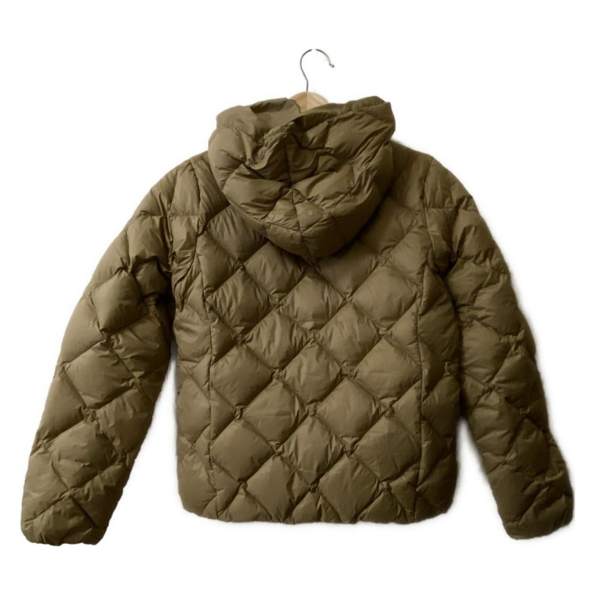 【中古】TAION(タイオン) ダウンジャケット 長袖/秋/冬 ベージュ