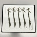 【中古】mikimoto(ミキモト) 食器 フォーク×5点 シルバー×白