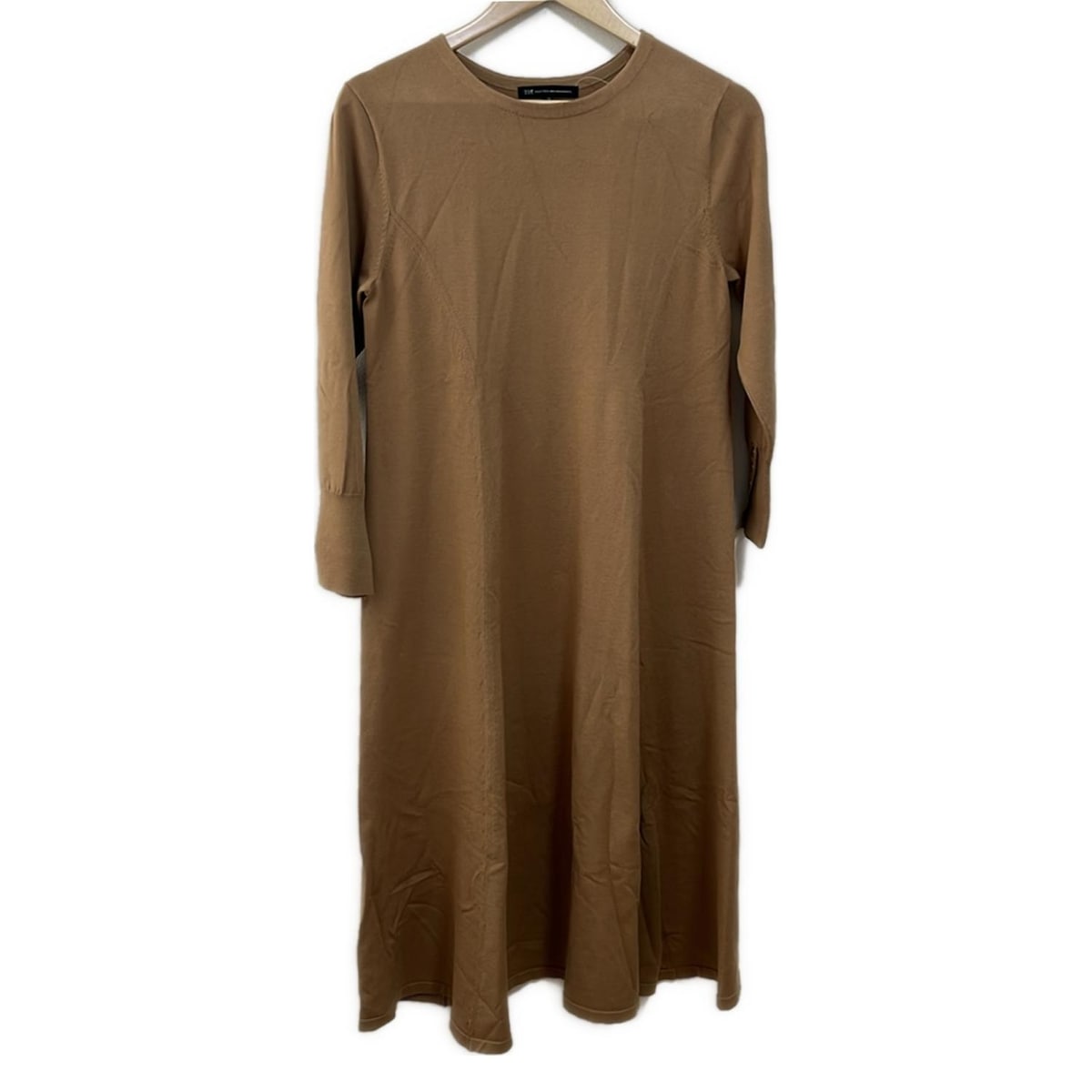 【中古】23区(ニジュウサンク) ワンピース 長袖/マキシ丈 ブラウン