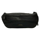 【中古】DEAL DESIGN(ディールデザイン) ウエストポーチ 黒 レザー