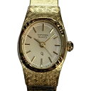 【中古】CITIZEN(シチズン) 腕時計 ベージュ