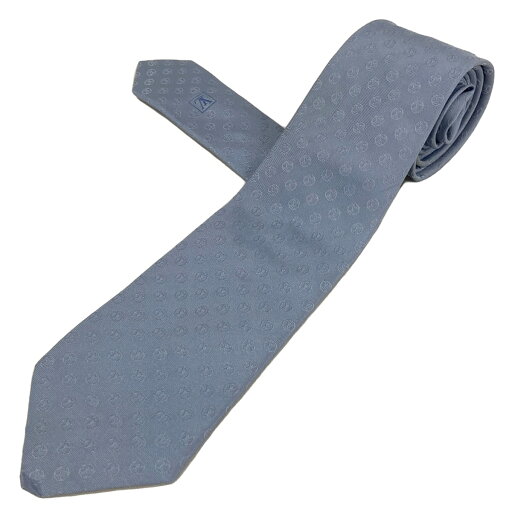【新着】【中古】LOUIS VUITTON(ルイヴィトン) ネクタイ ライトブルー 【新着】【中古】LOUIS VUITTON(ルイヴィトン) ネクタイ ライトブルー