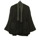 【中古】DAMAcollection(ダーマコレクション) ポンチョ 冬 ダークブラウン