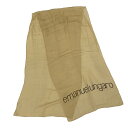 【中古】emanuelungaro(エマニュエルウンガロ) スカーフ ライトブラウン×ブラウン(4)
