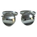 【中古】GEORG JENSEN(ジョージジェンセン) カフス CTV シルバー