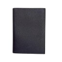 【中古】HERMES(エルメス) グローブトロッター 手帳 ブルーニュイ×ヴェールアマンド